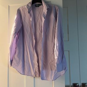 Ralph Lauren Mens Purple Button Down